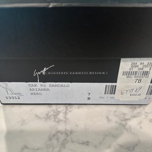 Giuseppe Zanotti Design black bow heels, sz. 7B - Picture 11 of 11